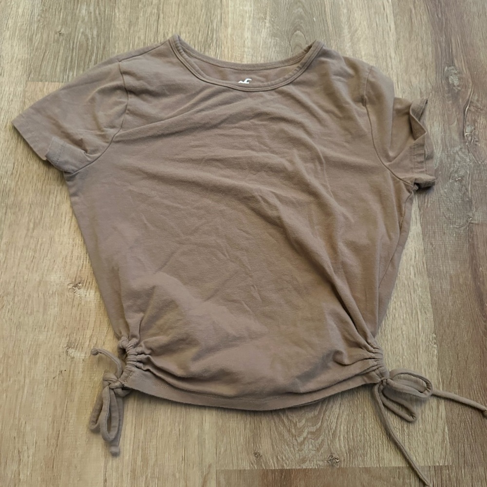 Hollister Brown Baby Tee